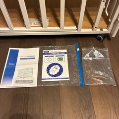 ミニベビーベット　カトージ 60×90　ホワイトの画像