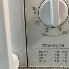 [決まりました]電子レンジの画像