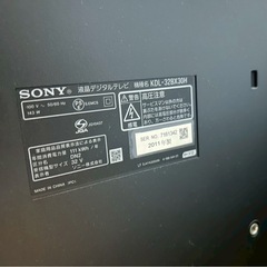 テレビ　ジャンク品の画像