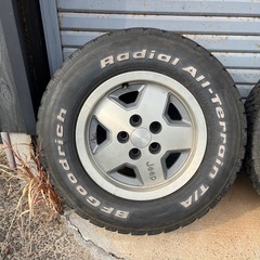ジープ　ラングラー　チェロキー純正ホイールタイヤ付の画像