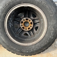 ジープ　ラングラー　チェロキー純正ホイールタイヤ付の画像