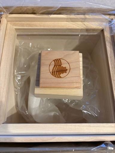 増田桐箱店　米櫃5キロ　箱付き新品