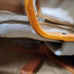 1人用 ソファ オットマン付きの画像