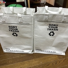 ゴミ　分別袋　高さ約38センチの画像