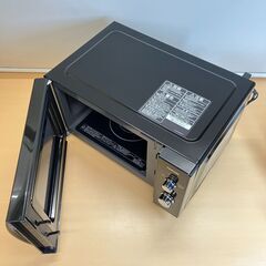 東芝 17L ダイヤル式単機能電子レンジ ER-S17E6（ブラック）2019年製の画像