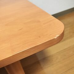大きめのローテーブル　傷ありの画像