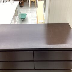 大塚家具 (オオツカカグ) ハイチェスト ブラックの画像