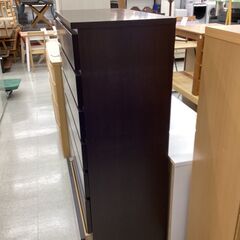 大塚家具 (オオツカカグ) ハイチェスト ブラックの画像