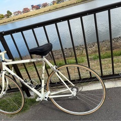 ガンウェル　ロードバイク美品　鍵とバック付き 　の画像