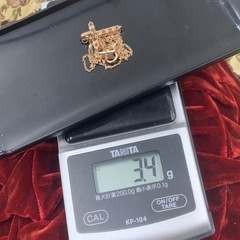 エステール　K18 クロスダイヤ　ネックレス　3.4g 1ct UPの画像