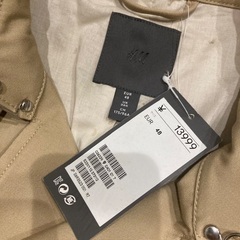 新品🔴1万4千円🔴タグ付H&Mレディースコートmサイズの画像