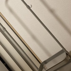 ハンガーラック　スリム　棚付き　の画像