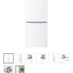 2023年製シャープ冷蔵庫　SJ-D18K-W 179Lの画像