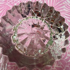 ジンビームカットグラス2個の画像