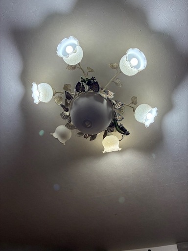 可愛いシャンデリア