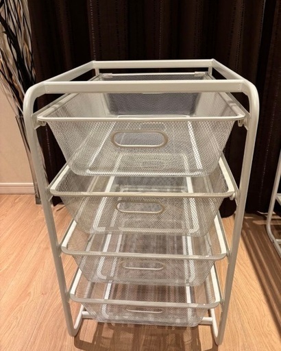 IKEAのアルゴート (らっこ) 国立の収納家具《スチールラック》の中古