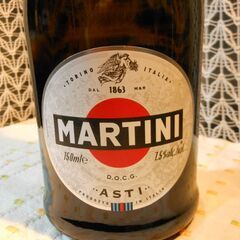 マルティーニ アスティ スプマンテ 750ml スパークリングワイン 白 甘口 泡 イタリア 5本まとめて５０００円の画像
