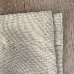 無印良品 防炎 プリーツカーテン フック付きの画像