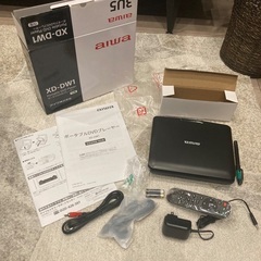 新品🔴ポータブルDVDプレイヤーの画像