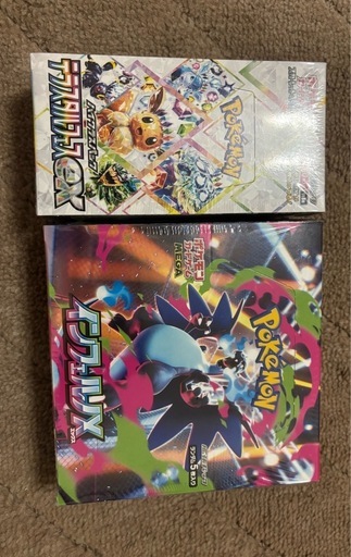 ポケモンカードシュリンク付き未開封BOX