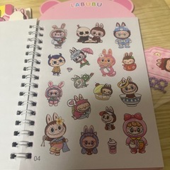 ラブブリングノートとシールノートセットの画像