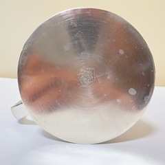 インドネシア ジョッキ ビアマグ 錫製 未使用品の画像