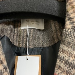 neam チェックコートの画像