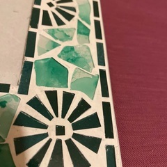 ガラス飾りフレームの画像