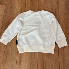 100円。ミニー裏起毛トレーナー90cmの画像