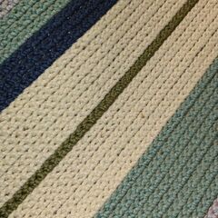 直径2メートル弱の円形ラグの画像