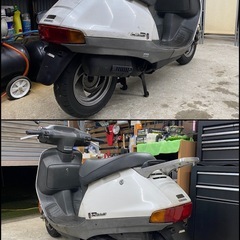 HONDA リード50 LEAD50 AF20 実動　走る止まる曲がるOK 書類付き　原付　スクーター　2スト　ホンダの画像