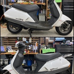 HONDA リード50 LEAD50 AF20 実動　走る止まる曲がるOK 書類付き　原付　スクーター　2スト　ホンダの画像