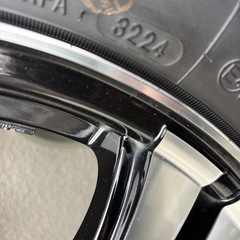 超美品165 55 15 タイヤホイール４本の画像