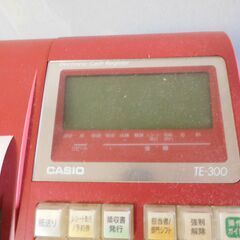 カシオレジスター　ＴＥー３００ USED の画像