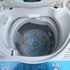東芝 洗濯機 5kg 2012年製の画像