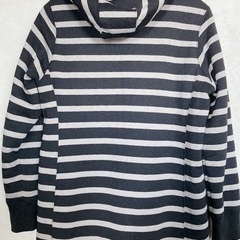 GUレディース　もこもこロングパーカー　XLの画像