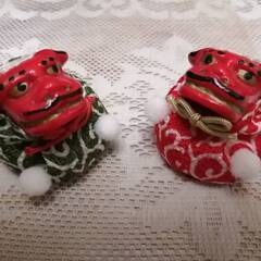 夫婦獅子の画像