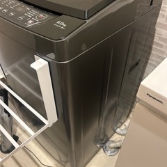 黒　洗濯機(2年使用)不備なしの画像