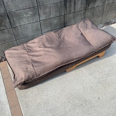 1人掛けリクライニングソファ　座椅子　フロアチェアの画像