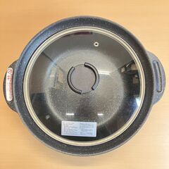 和平フレイズ IH対応 フチ付卓上鍋 紅丈膳 24cm ８号サイズ（3～4人用）の画像