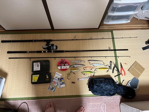 ロックショア 引退セット 引退品オフショアロックショア釣具セット (しょーた) 南大高のその他の