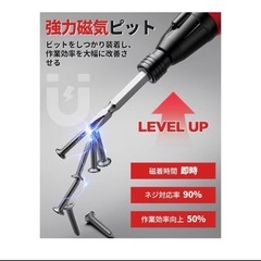 360RPMの高効率電動ドライバーセットの画像