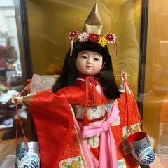 水汲み舞踊人形　日本人形の画像