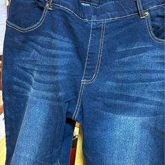 デニム 6L 未使用 大きめ ゆったりの画像