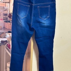 デニム 6L 未使用 大きめ ゆったりの画像