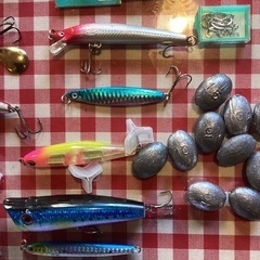 釣具まとめての画像