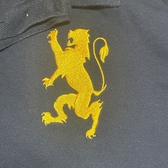 GIORDANO ネイビー ポロシャツ 140cmの画像