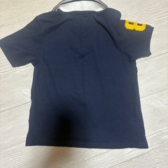GIORDANO ネイビー ポロシャツ 140cmの画像
