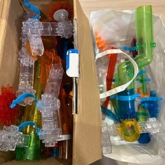 【美品】ツインツイスター テクノギアー マーブルマニア　ビー玉転がし　ピタゴラスイッチ　電動の画像