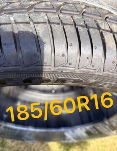 新車外し　ブリヂストン　エコピア　ECOPIA 185/60R16 2本